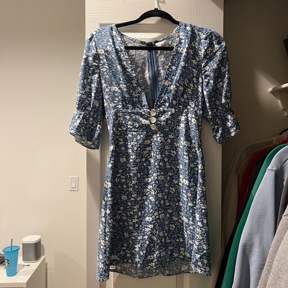 Floral mini dress - Picture 1 of 2